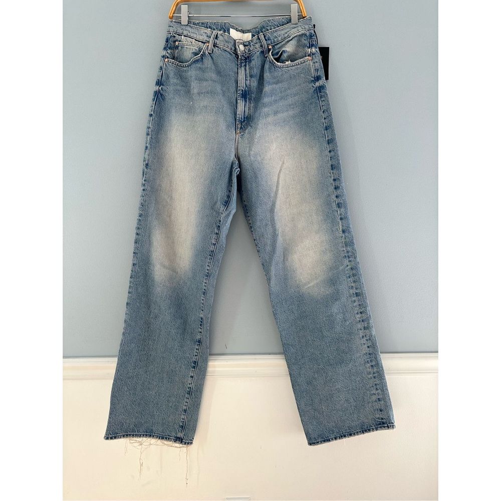 MOTHER Denim High Waisted Tunnel Vision Sneak Jeans The Other Side Size 31 - Picture 7 of 8